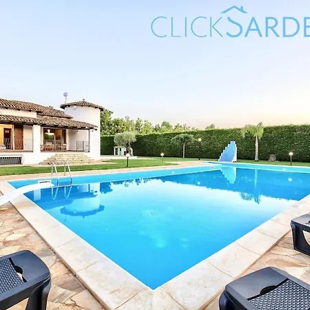 Alghero Villa Claire De Lune With Private Pool, 2 Kitchens And Spacious Living Areas *
